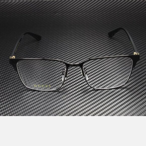 Gucci Men's Eyeglasses Rectangular 56mm - Picture 2 of 5